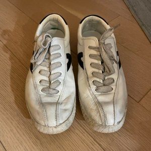 Tretorn Leather Sneakers, Mens Size 9 US